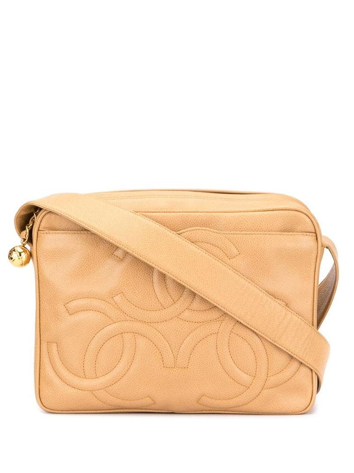 Chanel Pre-owned Triple Cc Shoulder Bag - Brown
