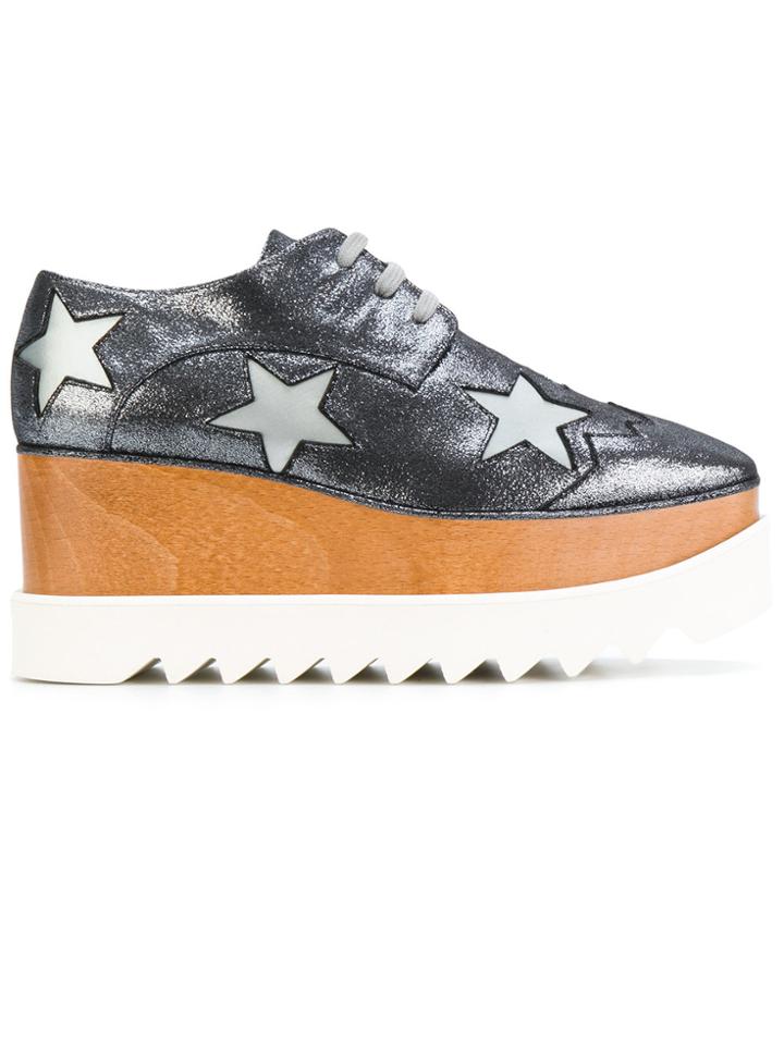 Stella Mccartney Glittered Elyse Shoes - Grey