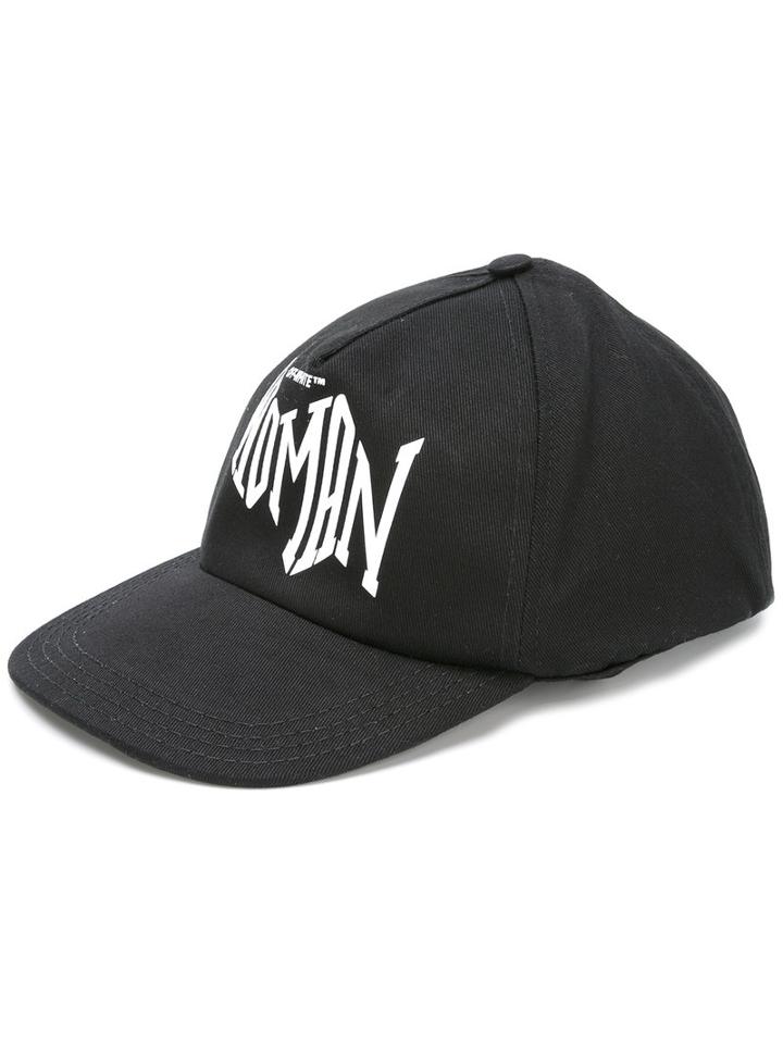 Off-white Baseball Cap, Women's, Black, Cotton