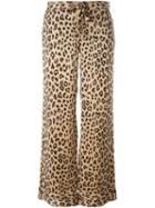 Equipment Kate Moss For Equipment Leopard Print Trousers