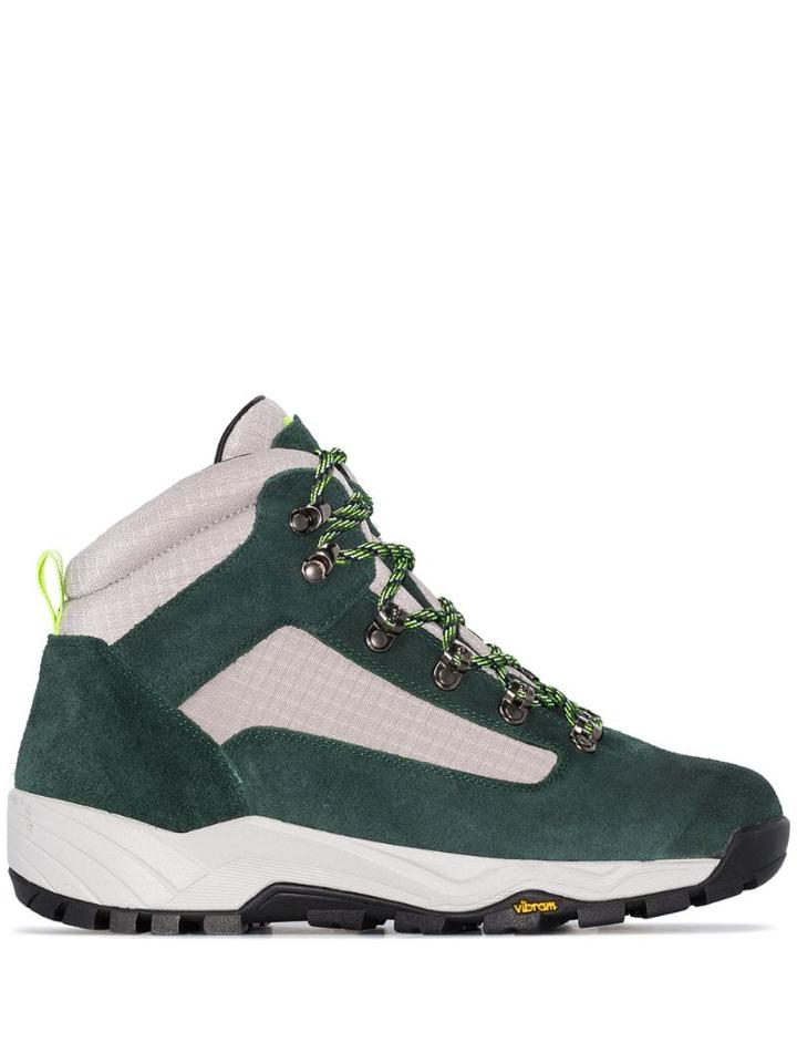 Diemme Cortina Lace-up Ankle Boots - Green