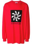 Gosha Rubchinskiy Oversized Graphic Print Sweatshirt - Red