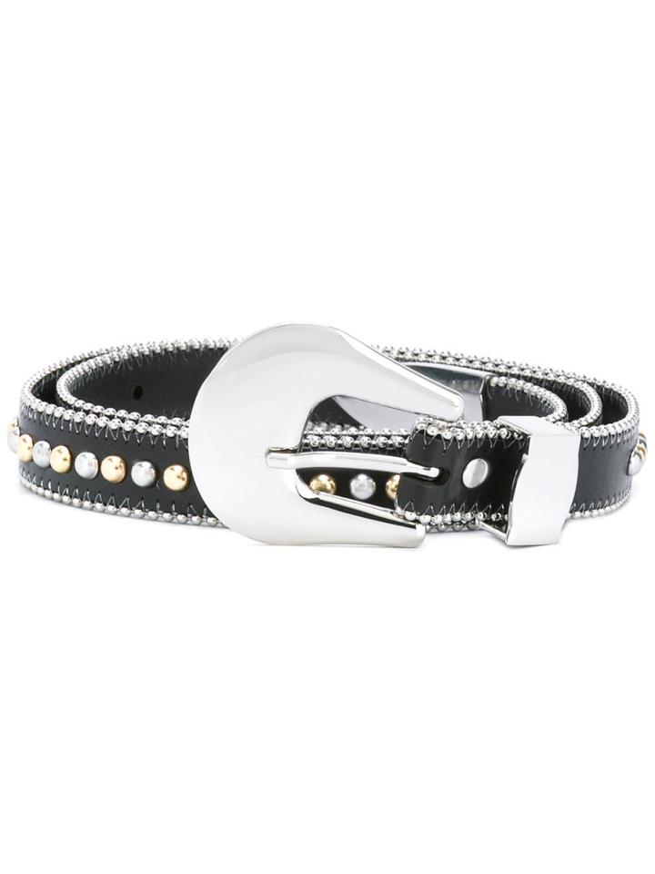 B-low The Belt Studded Belt, Women's, Size: Small, Black, Leather