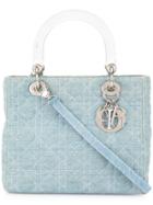 Christian Dior Pre-owned Lady Dior Cannage 2way Bag - Blue