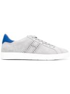 Hogan Perforated H Sneakers - Grey