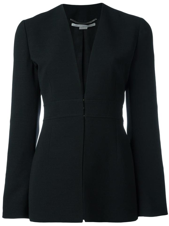 Stella Mccartney Collarless Blazer - Black