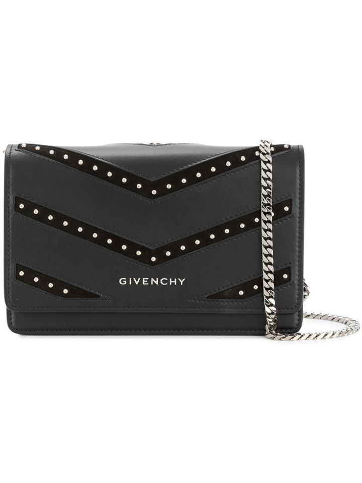 Givenchy Studded Shoulder Bag - Black