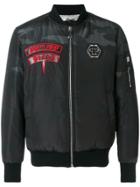 Philipp Plein Chojiro Bomber Jacket - Black