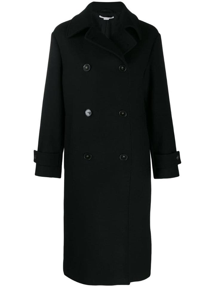 Stella Mccartney Double-breasted Coat - Black
