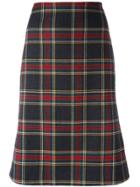 Moschino Pre-owned Tartan Skirt - Red