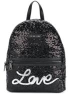 Love Moschino Glitter Backpack - Black