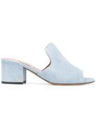 Bally Janisse Open-toe Mules - Blue