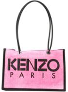 Kenzo Kanvas Tote, Women's, Pink/purple, Cotton/pvc/polyurethane