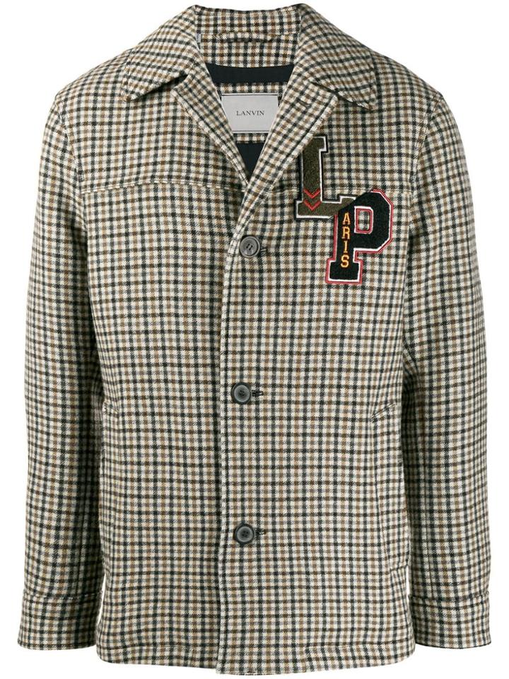 Lanvin College Jacket - Brown