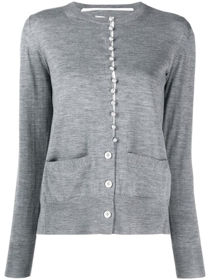 Sacai Cardigan Jumper - Grey