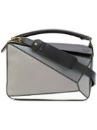 Loewe - 'puzzle' Bag - Women - Leather - One Size, Grey, Leather
