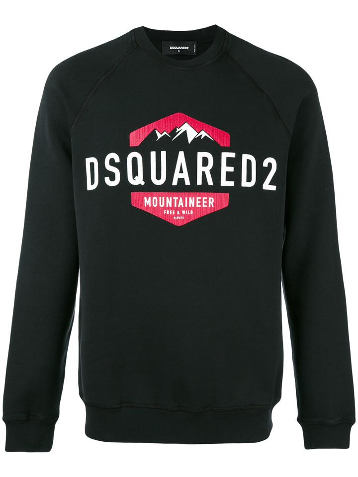 Dsquared2 - Logo-printed Sweatshirt - Men - Cotton - M, Black, Cotton