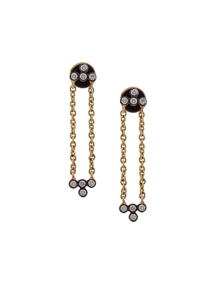 Yannis Sergakis Charnières Earrings - Yellow & Orange