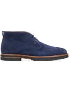 Tod's Lace-up Ankle Boots - Blue