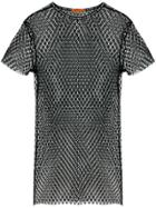 Heron Preston Fishnet Logo T-shirt - Black
