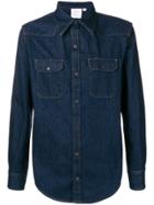 Calvin Klein Jeans Denim Long-sleeve Shirt - Blue