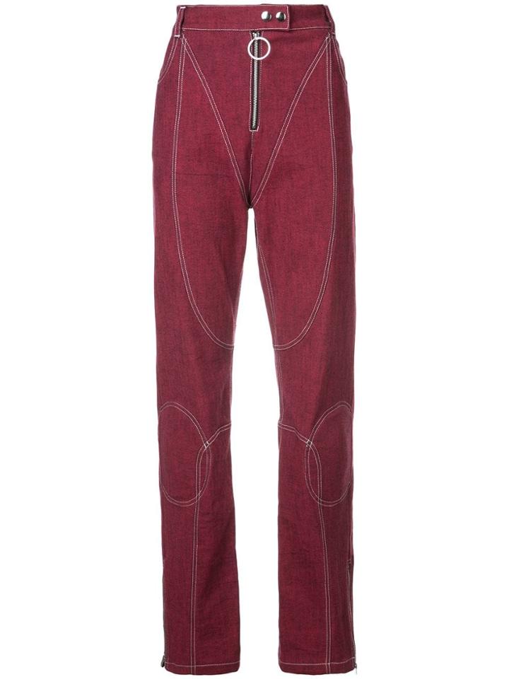 Hardeman High Waisted Biker Jeans - Unavailable