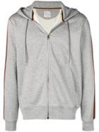 Ps By Paul Smith Zipped Hooded Sweatshirt - Grey
