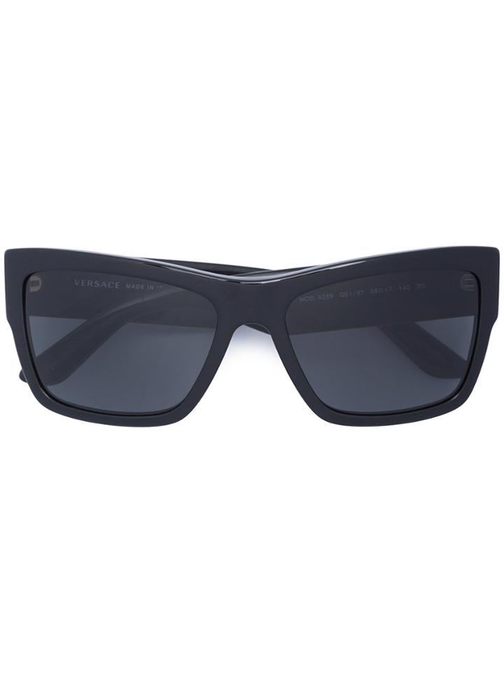 Versace Tri-medusa Medallion Sunglasses - Black