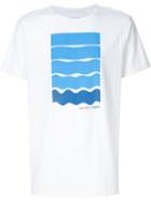 Solid & Striped Wave Print T-shirt