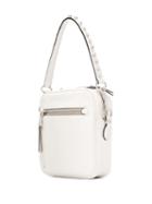 Miu Miu Crystal-embellished Bandoleer Bag - White