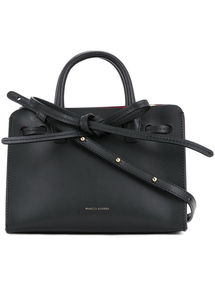 Mansur Gavriel Tie Knot Tote - Black