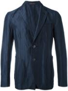 The Gigi - 'angie' Striped Blazer - Men - Cotton/acetate/rayon/viscose - 48, Blue, Cotton/acetate/rayon/viscose