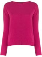 Liu Jo Crew-neck Knit Sweater - Pink