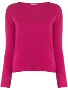 Liu Jo Crew-neck Knit Sweater - Pink