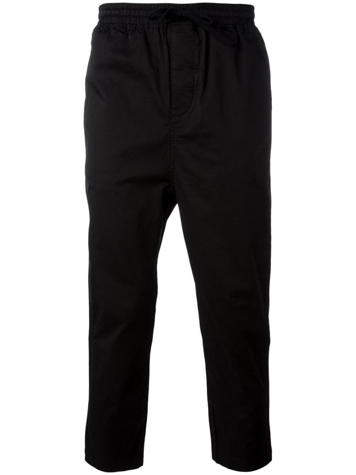 Stampd - Cropped Pants - Men - Cotton - L, Black, Cotton