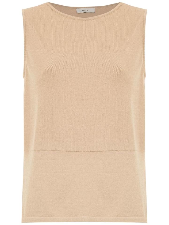 Egrey Side Slits Blouse - Neutrals