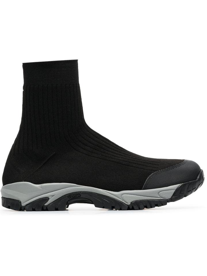 Maison Margiela Mmm Security Sck Snkr Blk - Black