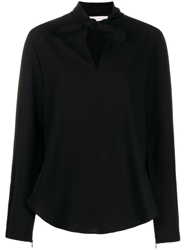 See By Chloé Tie Neck Blouse - Black