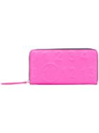 Maison Margiela Embossed Purse - Pink & Purple