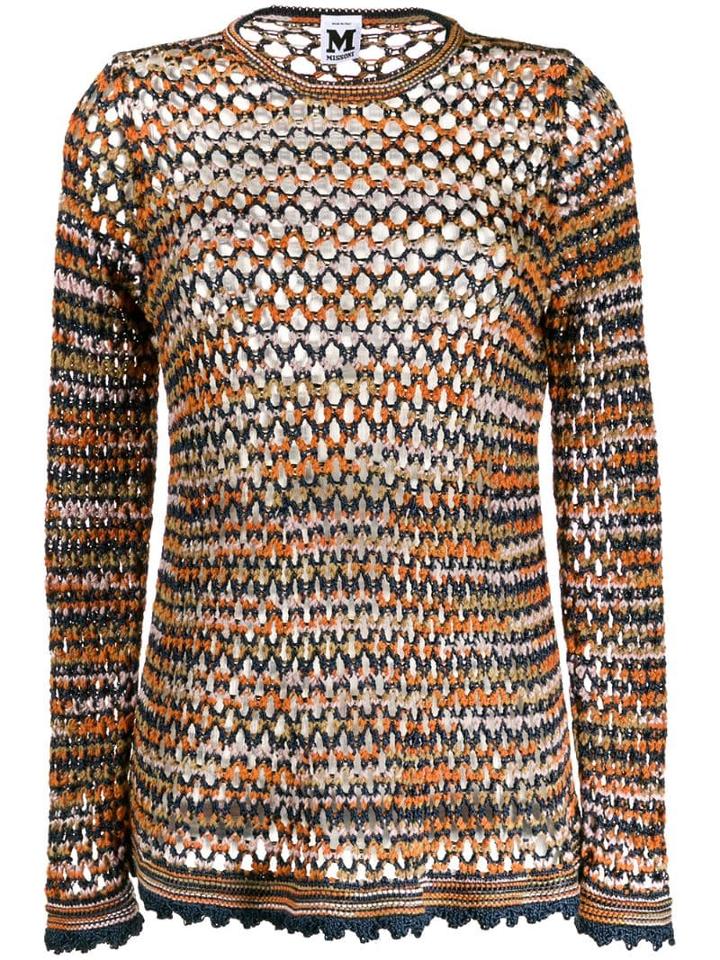M Missoni Knitted Jumper - Blue