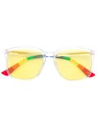 Gucci Eyewear Square-frames Sunglasses - Neutrals
