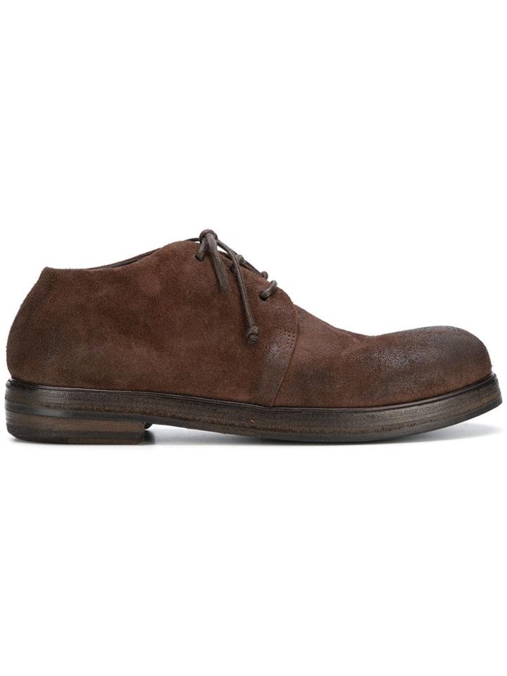 Marsèll Distressed Ankle Boots - Brown