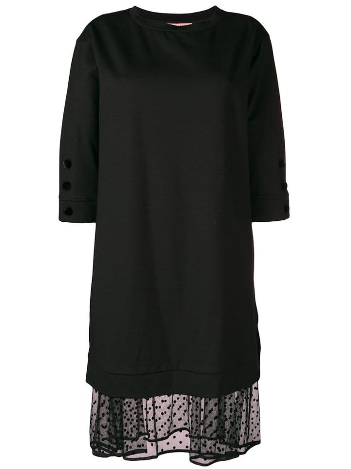 Twin-set 'sweatshirt' Dress - Black