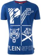Plein Sport Ogawa T-shirt, Men's, Size: Large, Blue
