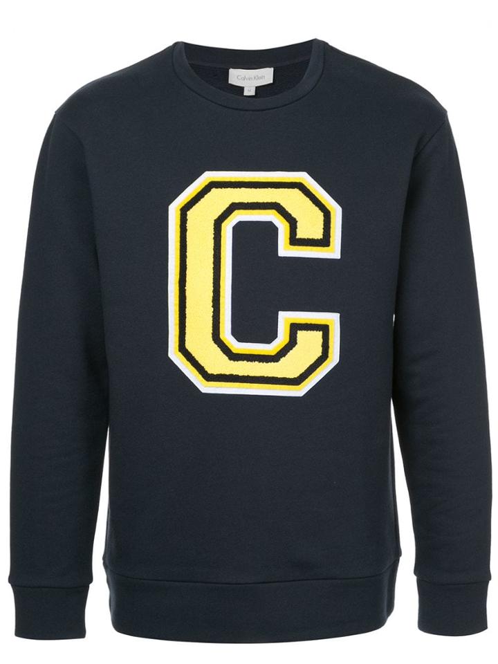 Ck Calvin Klein C Sweatshirt - Blue