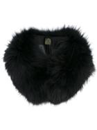 Mr & Mrs Italy Fur Collar - Black