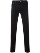 Givenchy Cuban Fit Slim Jeans, Men's, Size: 34, Black, Cotton/spandex/elastane