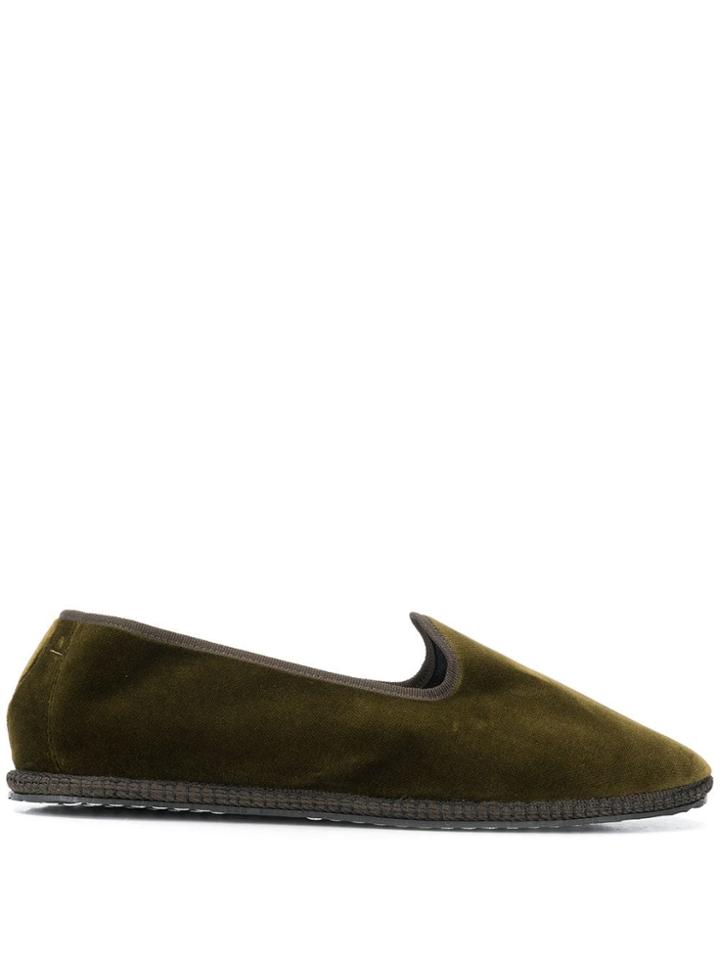 Vibi Venezia Espadrille Slippers - Green