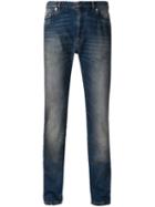 Maison Margiela Stone Washed Jeans, Men's, Size: 48, Brown, Cotton
