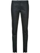 Tibi Mid-rise Slit Jeans - Blue